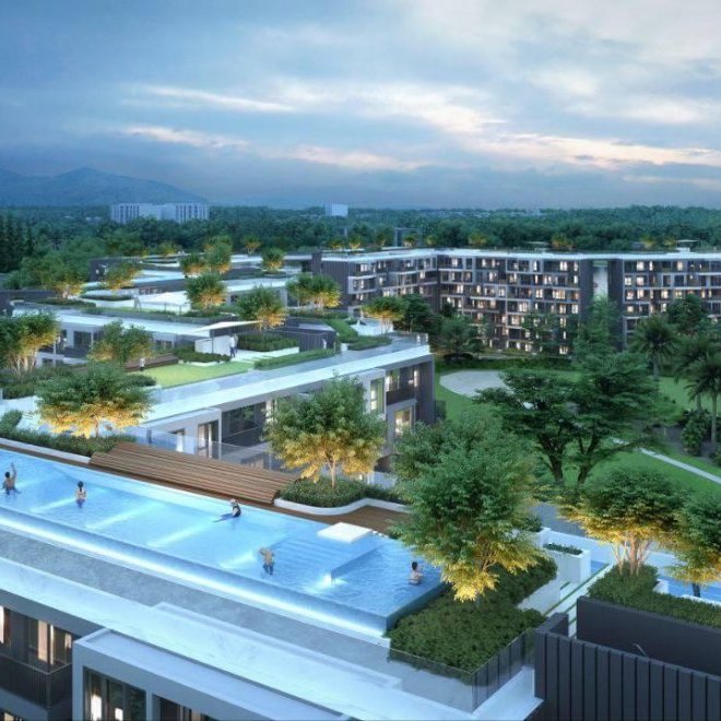 Сдается в аренду 1-комнатная квартира с видом на гольф-поле — Sky Park Laguna (ID 230)