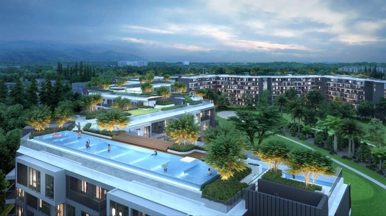 Сдается в аренду 1-комнатная квартира с видом на гольф-поле — Sky Park Laguna (ID 230)