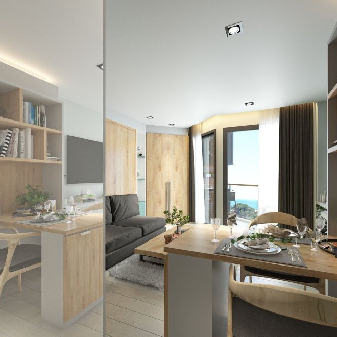 Продам студию в Serene Condo (ID 61)