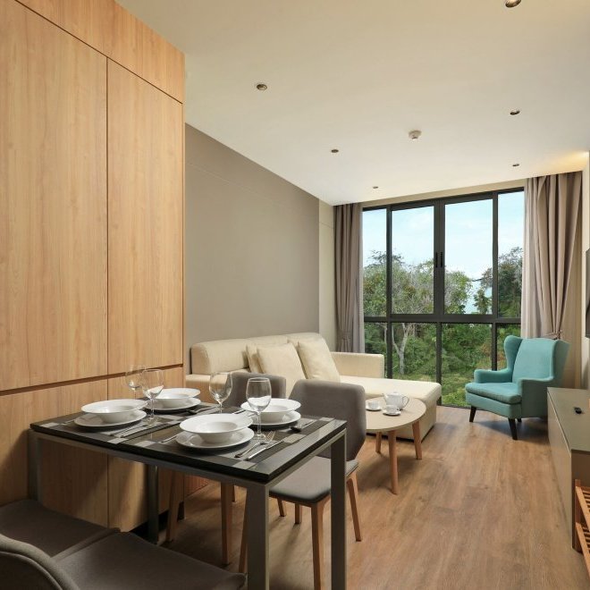 拉扬绿色公园一卧室公寓 (ID 54)