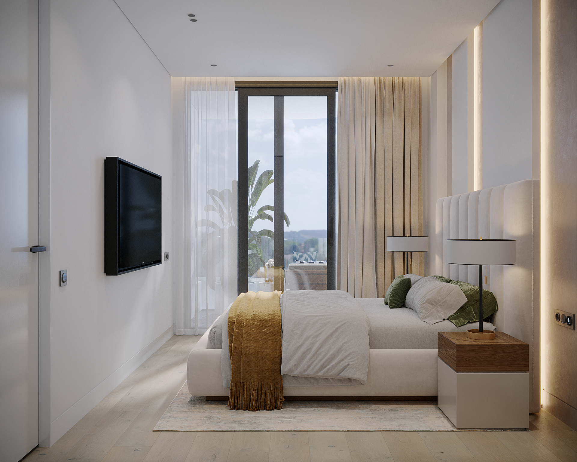 Продажа 2 спальной квартиры в Layan Green Park Phase 2 (ID 540)