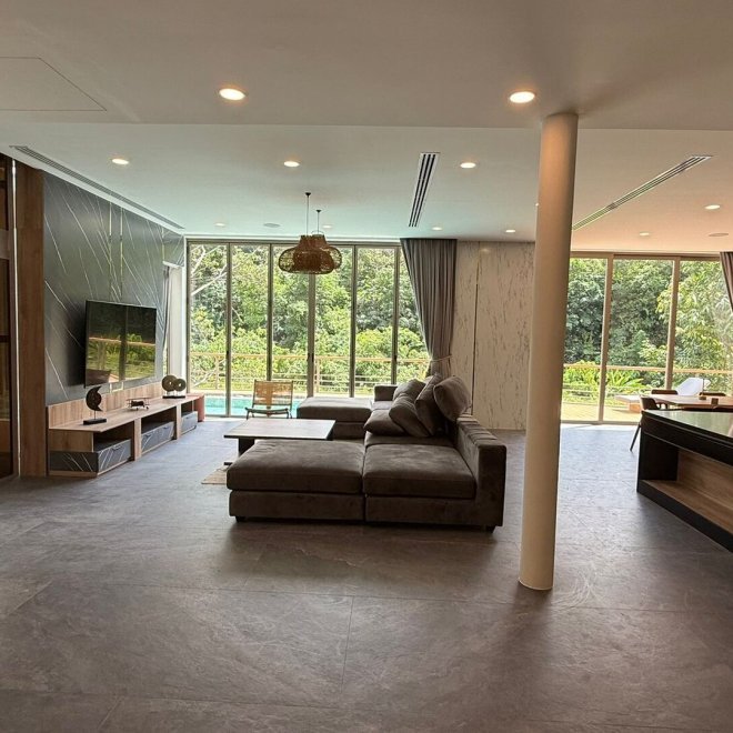 เลคฟร้อนท์วิลล่าบ้านมานิค-5 ห้องนอน (ID 155)