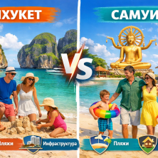 Иллюстрация к статье: Пхукет или Самуи для семьи с детьми: сравниваем не по доходности, а по инфраструктуре, пляжам и безопасности