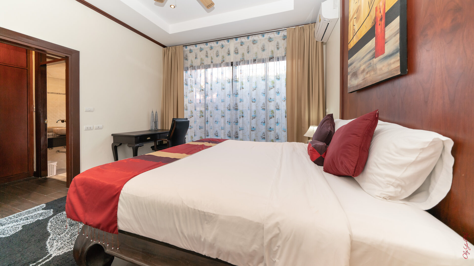 Аренда — роскошная вилла с 3+1 спальнями рядом с пляжем БангТао (ID 288)