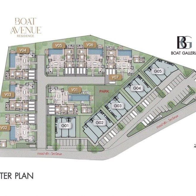 Продажа 3-спальной виллы в комплексе Boat Avenue Residence (ID 522)
