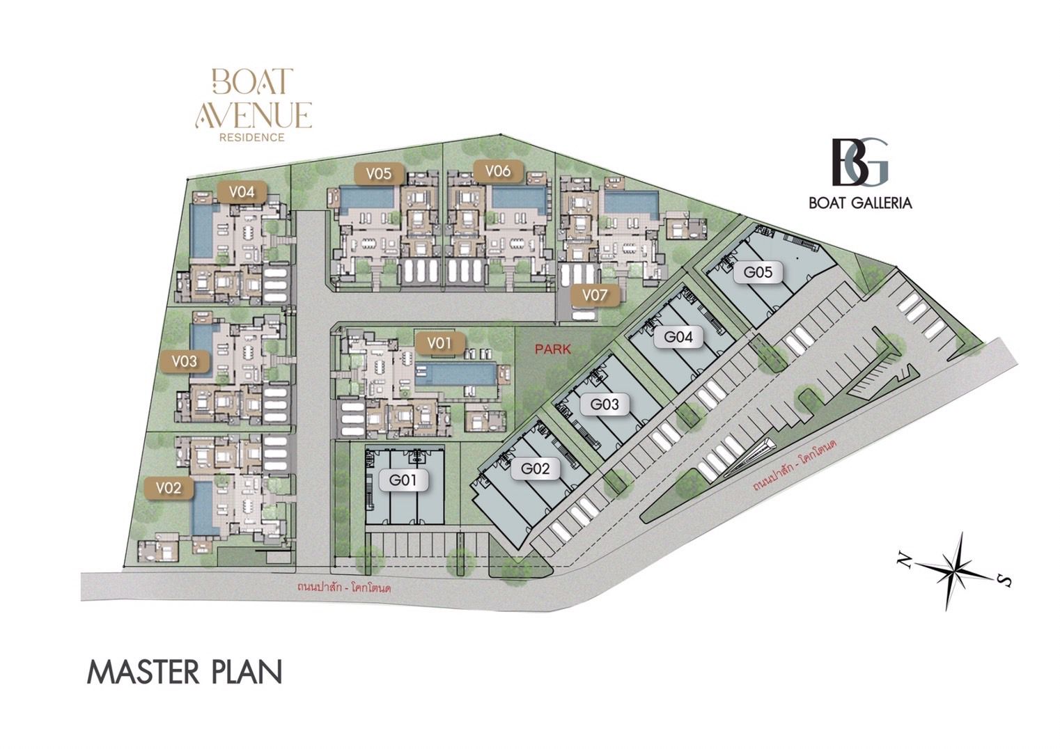 Продажа 3-спальной виллы в комплексе Boat Avenue Residence (ID 522)