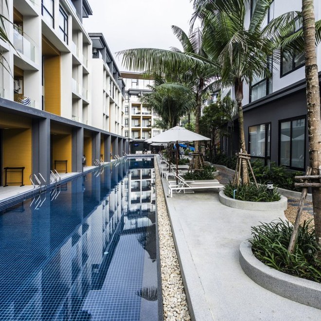 Сдается в аренду студия в Wyndham Garden Naithon Phuket (ID 307)