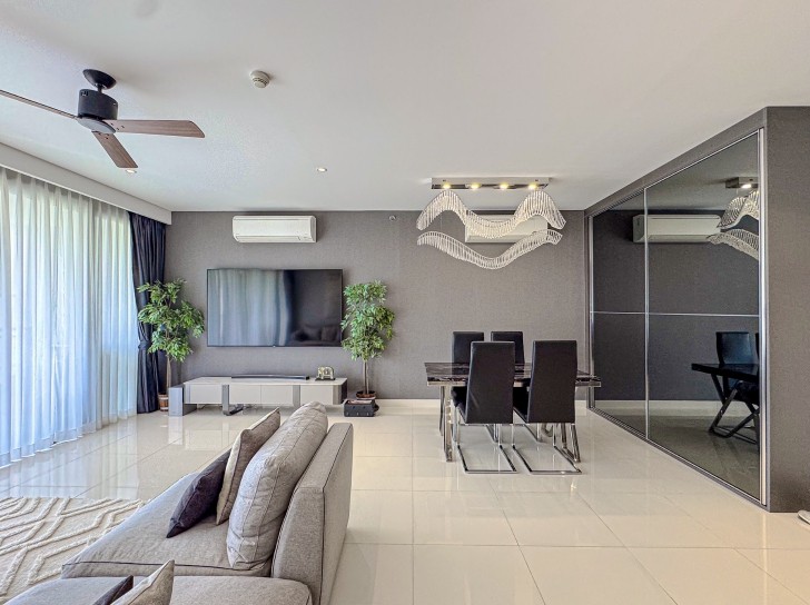 Продажа 3-комнатной квартиры в Cassia Residence на 6 этаже с видом на море (ID 406)