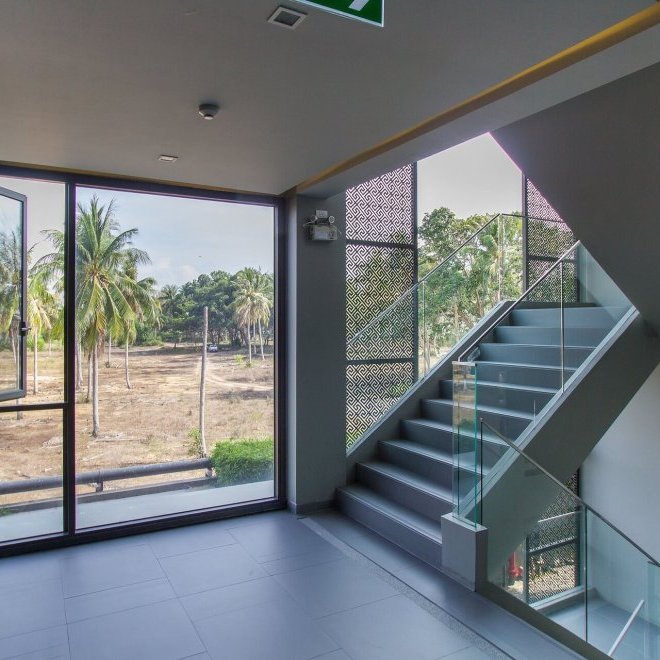 อพาร์ทเมนท์ 2 ห้องนอนในบ้านไม้ขาว (ID 134)