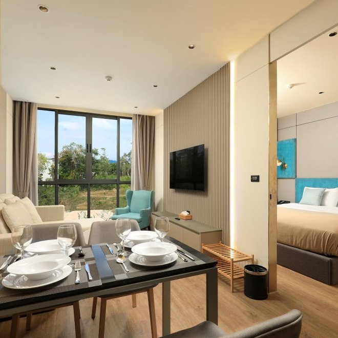 拉扬绿色公园一卧室公寓 (ID 54)