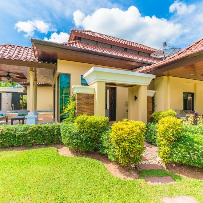 Аренда — роскошная вилла с 3+1 спальнями рядом с пляжем БангТао (ID 288)