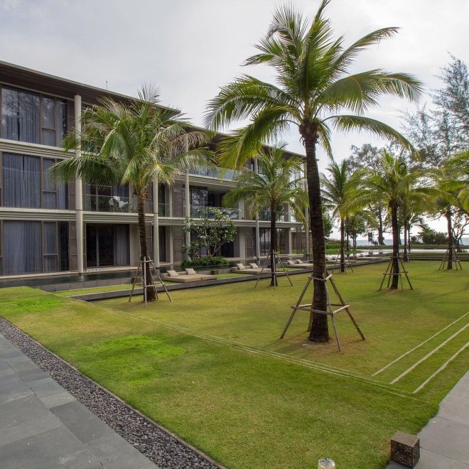 อพาร์ทเมนท์ 2 ห้องนอนในบ้านไม้ขาว (ID 134)