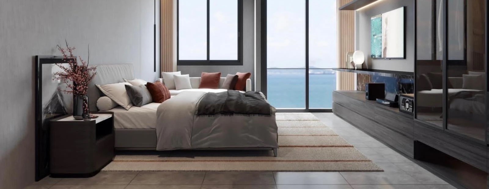 1-к. вторичная квартира, 32 м² в THE PANORA ESTUARIA (ID 723)