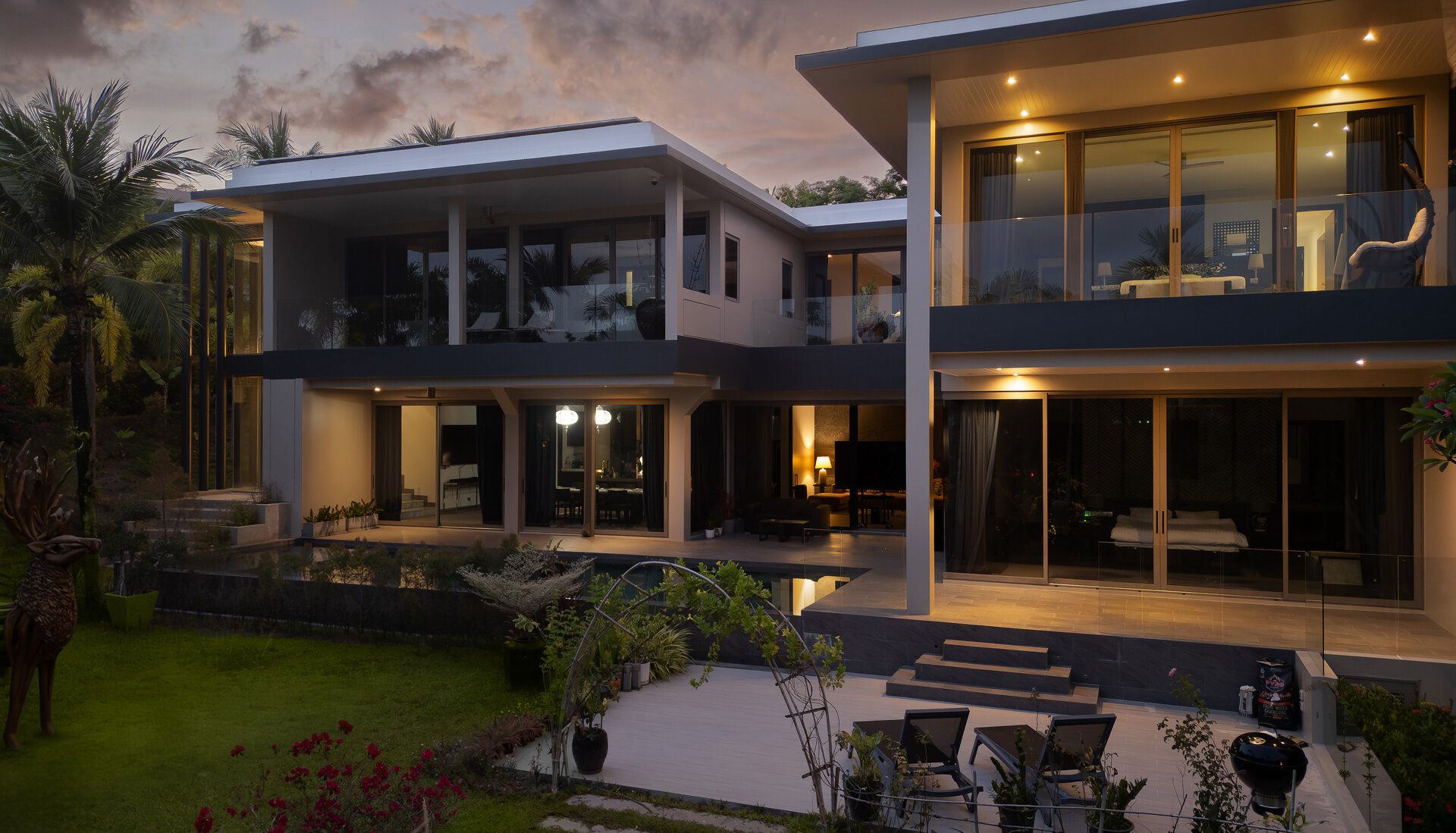 东方现代风格的专属住宅 (ID 302)