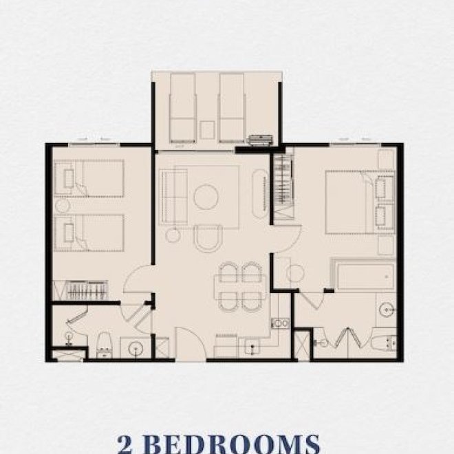 2卧室公寓出售在荷兰 (ID 335)