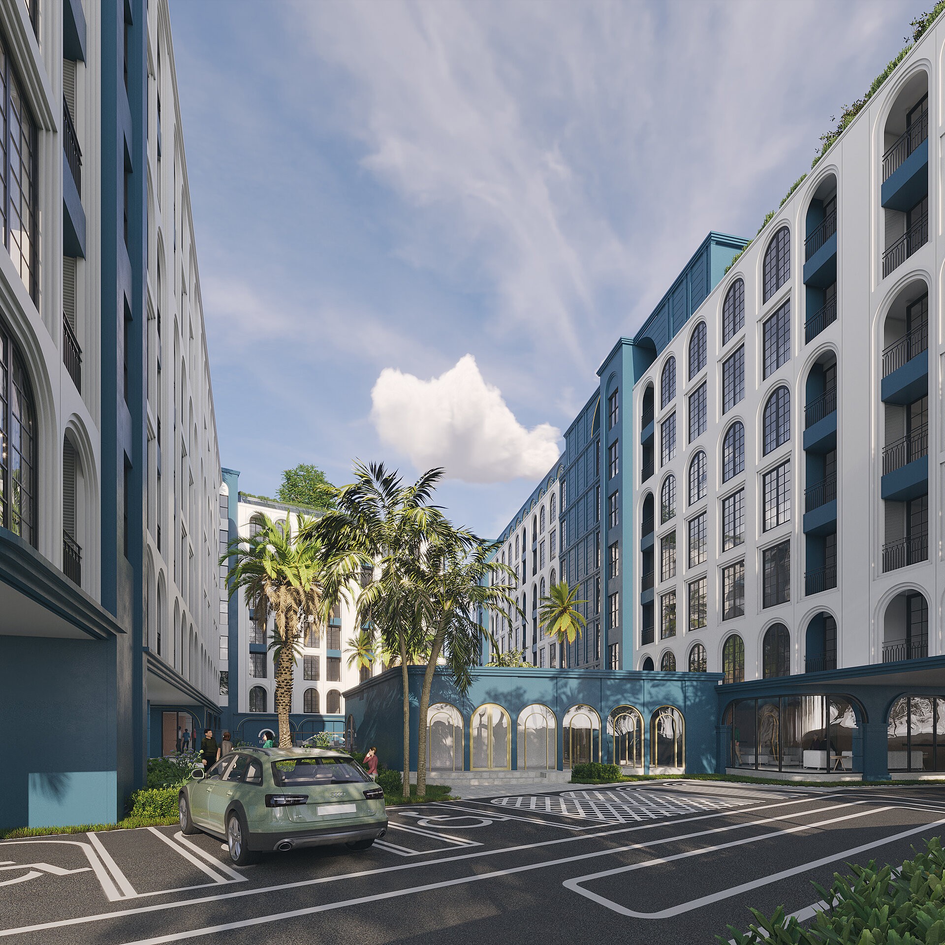 Above Element Condominium — 1 спальня, 47 м², юнит В308 (ID 474)