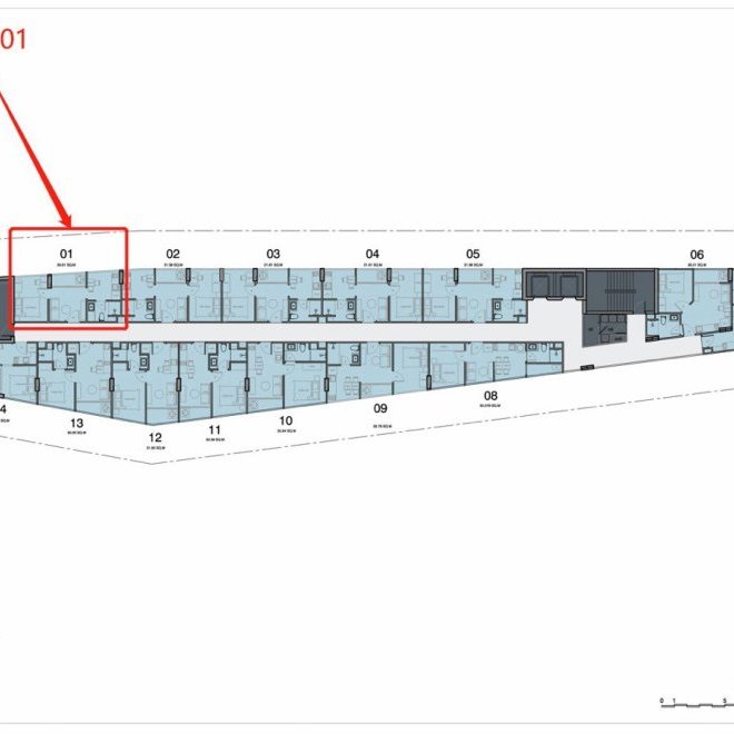 Palmetto Park — 1 спальня, 30,26 м² (ID MV614) (ID 470)