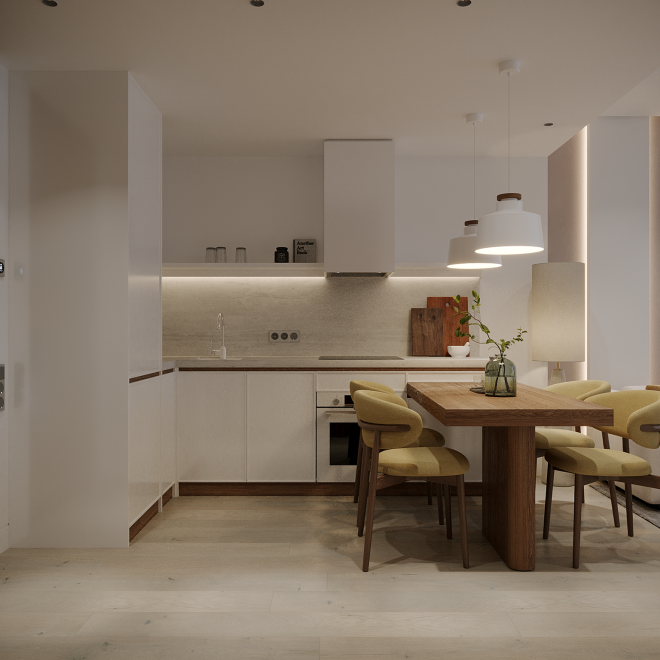 Продажа 2 спальной квартиры в Layan Green Park Phase 2 (ID 540)
