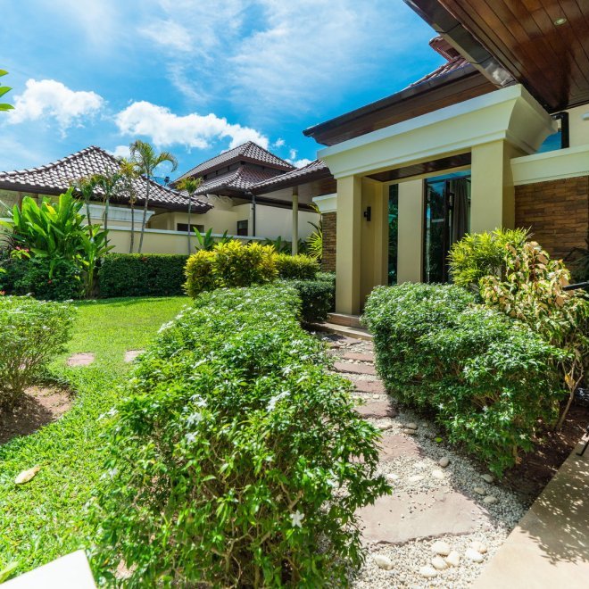 Аренда — роскошная вилла с 3+1 спальнями рядом с пляжем БангТао (ID 288)