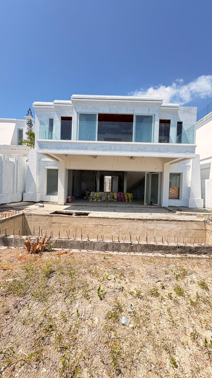 Вилла на этапе строительства (ID 695)