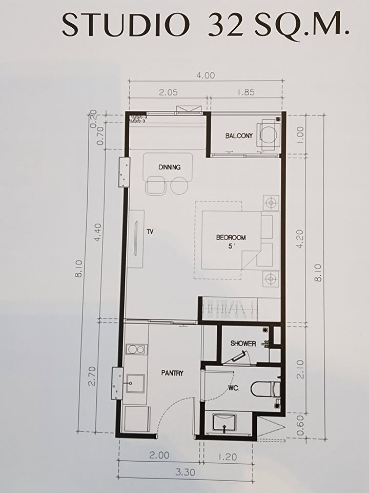 Продажа студии в Bellеvue Bеachfrоnt (ID 340)