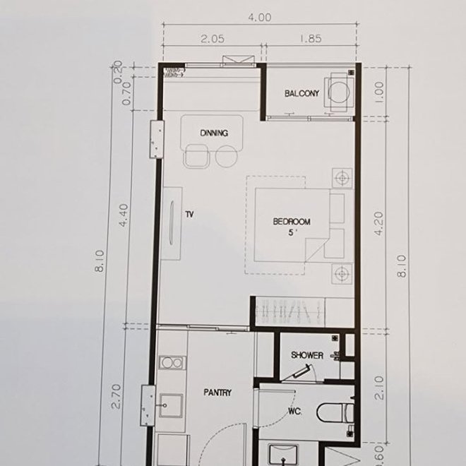 Продажа студии в Bellеvue Bеachfrоnt (ID 340)