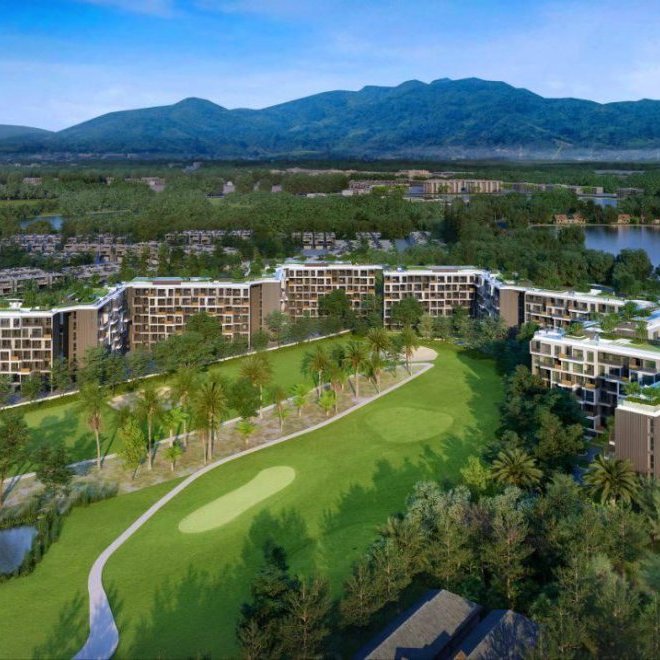 Сдается в аренду 1-комнатная квартира с видом на гольф-поле — Sky Park Laguna (ID 230)