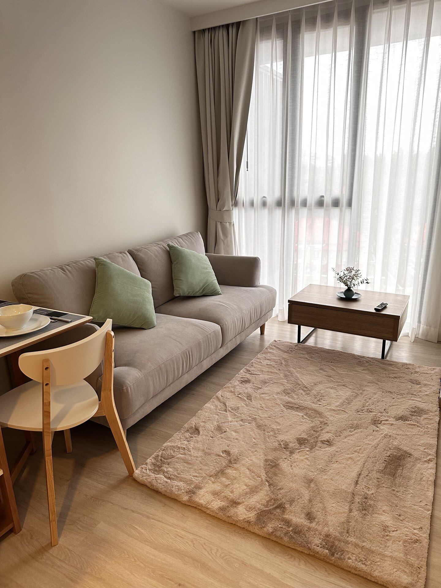 1 спальная квартира в SkyPark (ID 123)