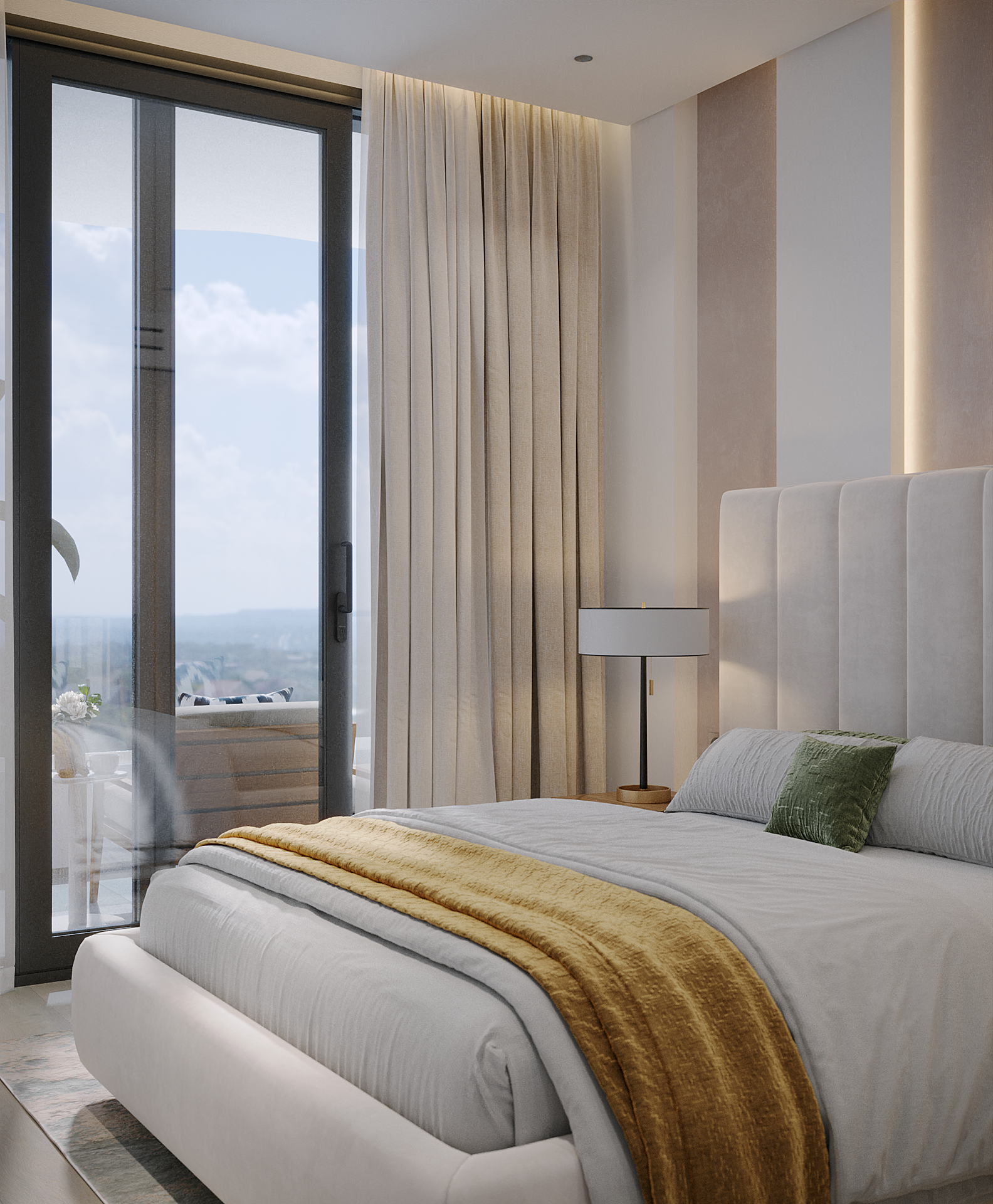 Продажа 2 спальной квартиры в Layan Green Park Phase 2 (ID 540)