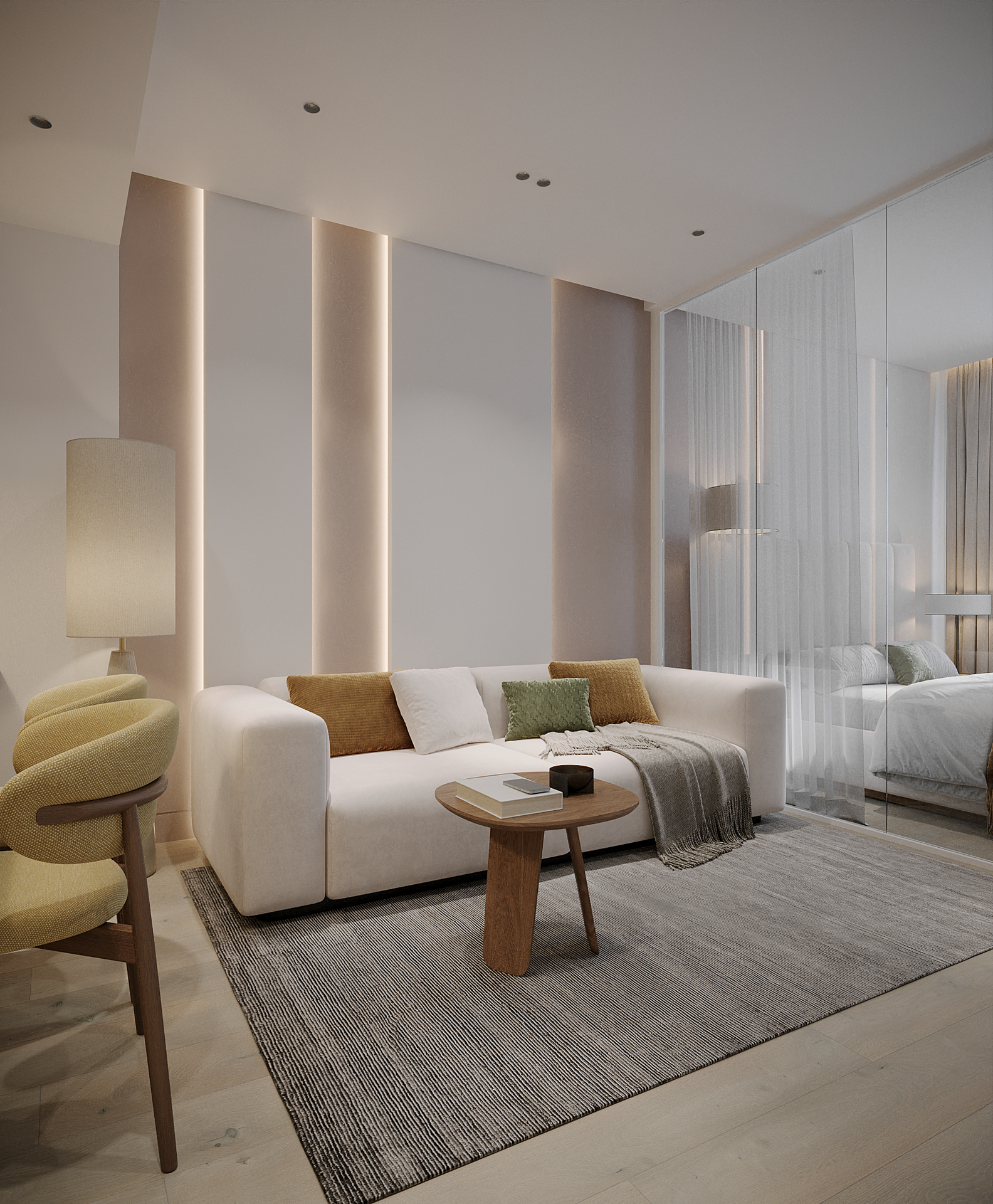 Продажа 2 спальной квартиры в Layan Green Park Phase 2 (ID 540)