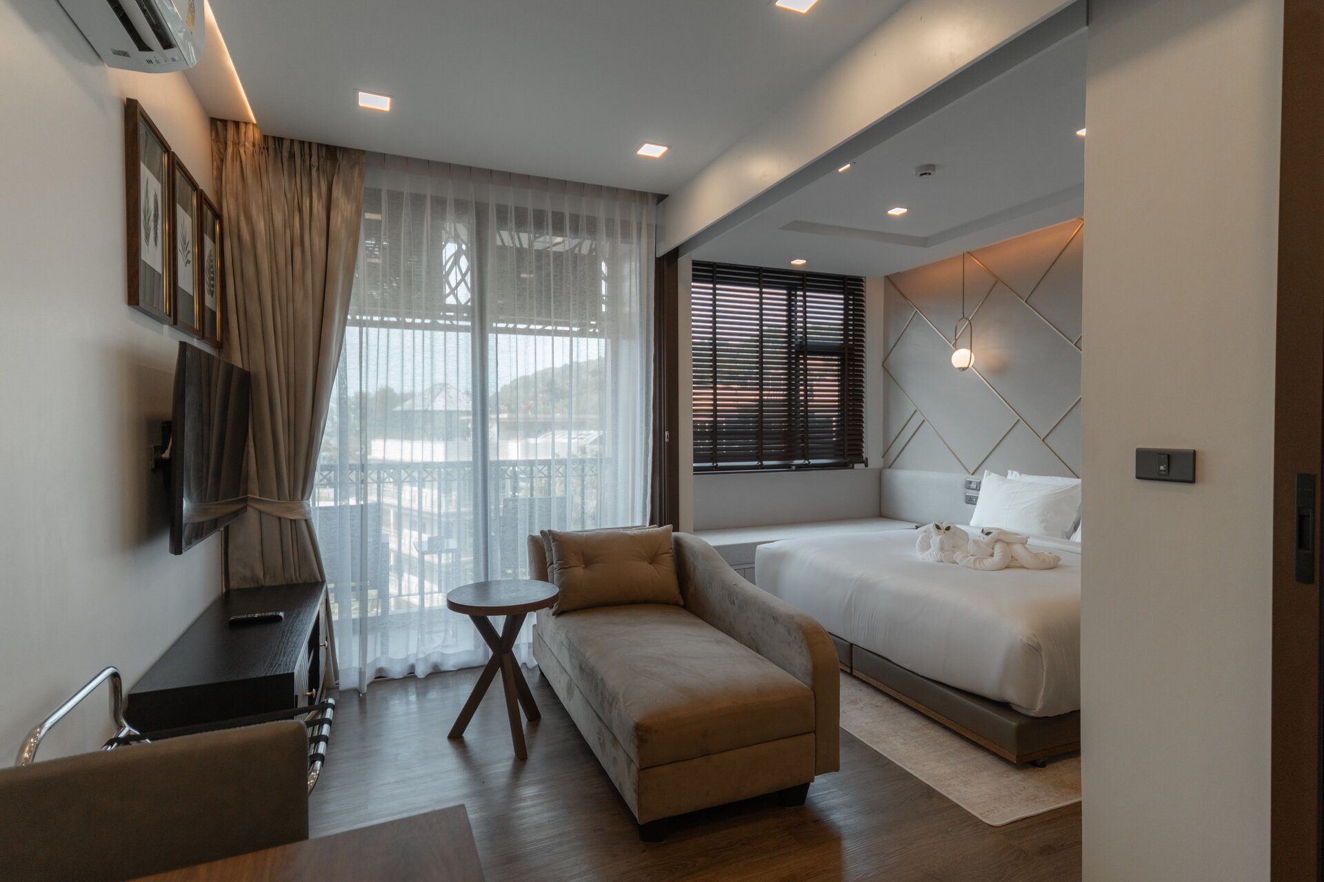 อพาร์ตเมนต์ 1 ห้องนอนเดอะพราวด์กะรนยูนิต 410 (ID 207)