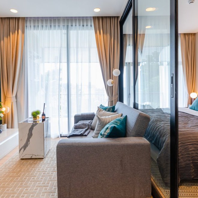 อพาร์ตเมนต์ 1 ห้องนอน (ID 177)