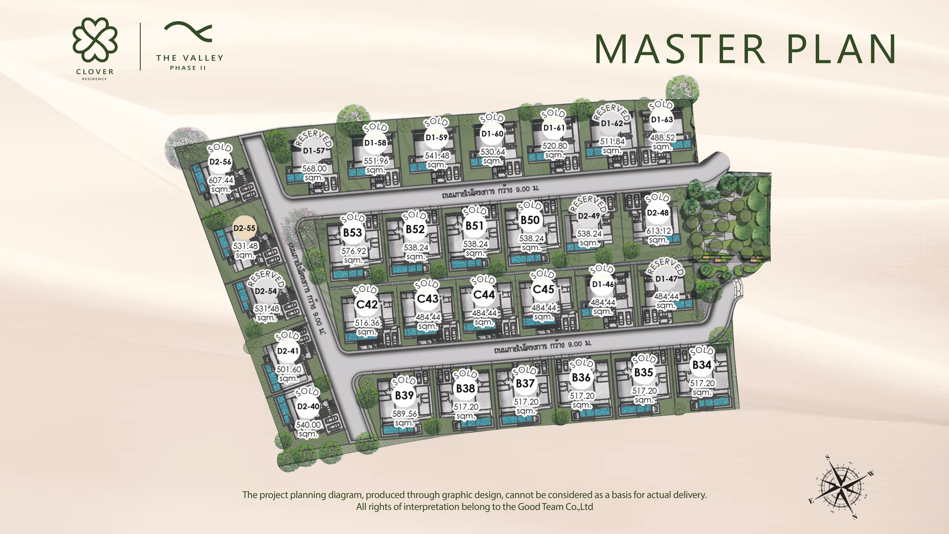 Продам виллу в Clover Residence, юнит B52 (ID 269)