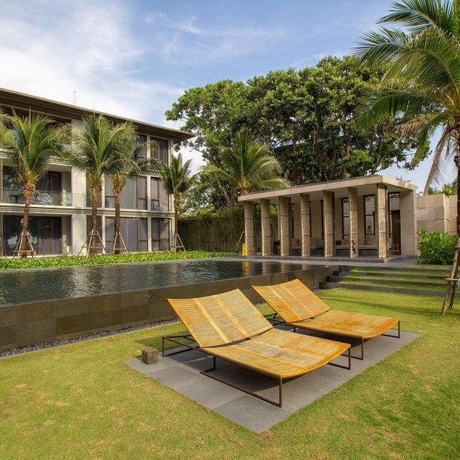 อพาร์ทเมนท์ 2 ห้องนอนในบ้านไม้ขาว (ID 134)