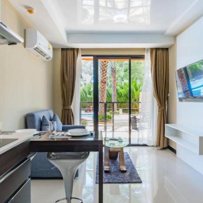 1 спальная квартира в MBC (ID 136)