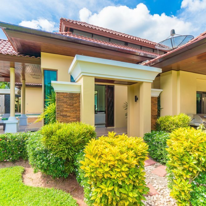 Аренда — роскошная вилла с 3+1 спальнями рядом с пляжем БангТао (ID 288)