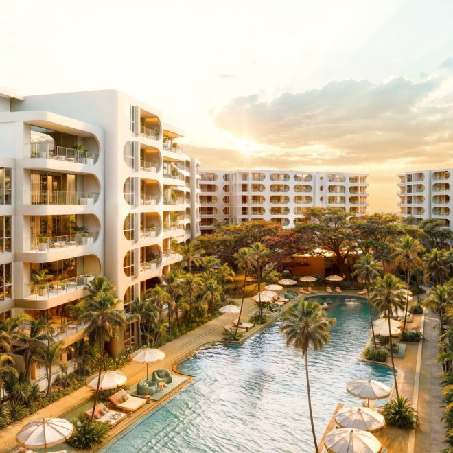 标准住宅出售的一居室公寓 (ID 368)