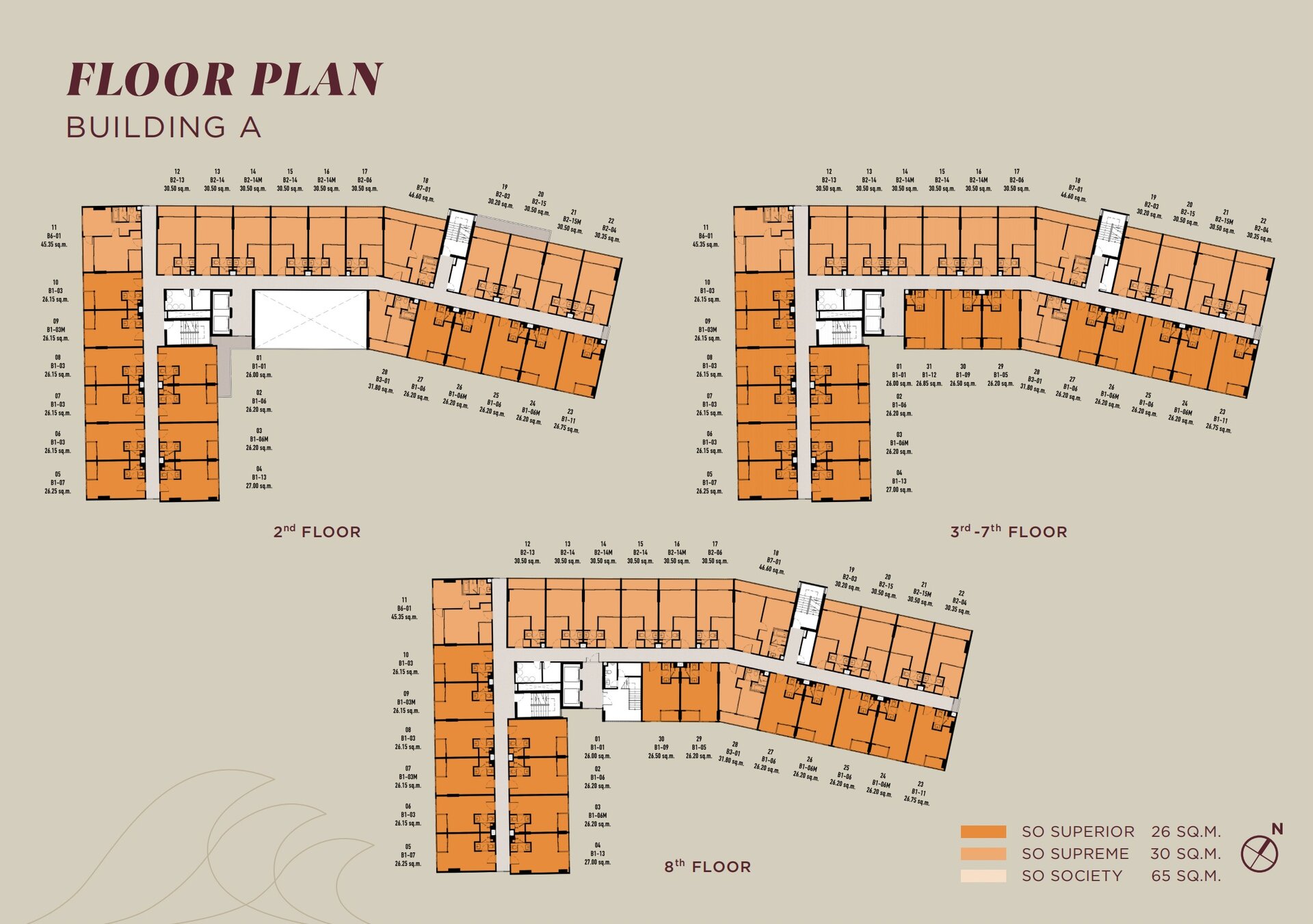 1 спальный апартамент в So Origin Kata (ID 83)