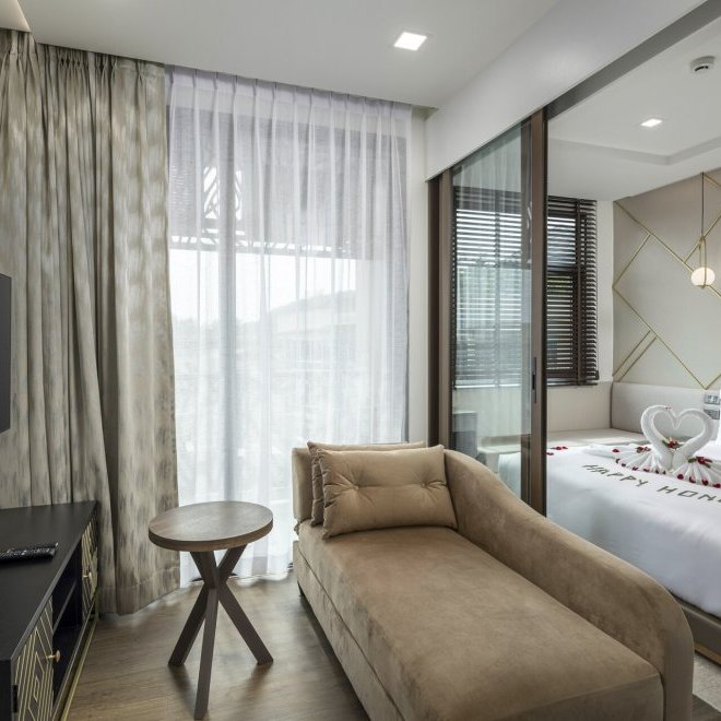 อพาร์ตเมนต์ 1 ห้องนอนในพราวด์กะรนห้อง 505 (ID 190)