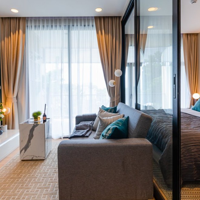 อพาร์ตเมนต์ 1 ห้องนอน (ID 177)