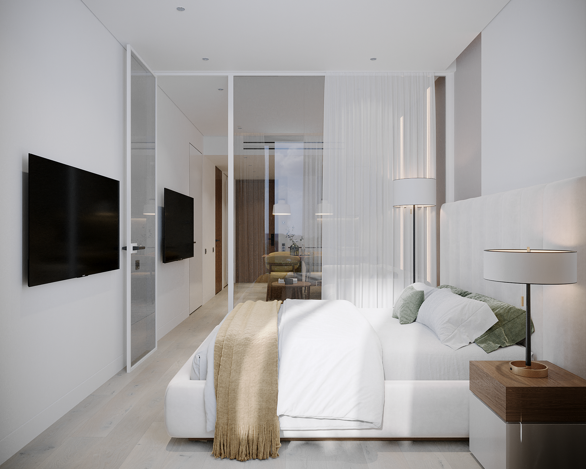 Продажа 2 спальной квартиры в Layan Green Park Phase 2 (ID 540)