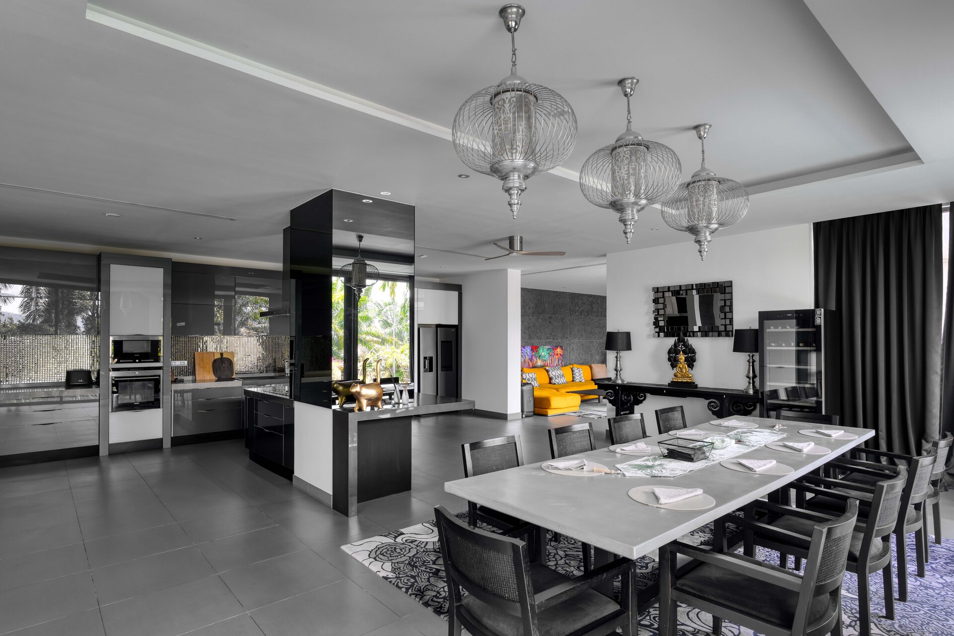 东方现代风格的专属住宅 (ID 302)