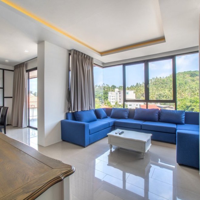 อพาร์ตเมนต์ 2 ห้องนอนในปาลไมราห์เรสซิเดนซ์ (ID 72)