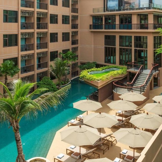 1-спальная квартира в The Proud Karon Beach, юнит 204 (ID 180)