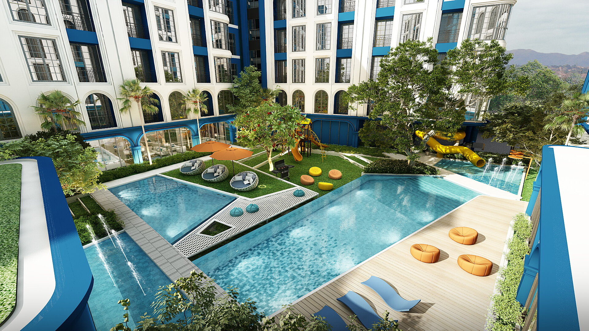 Above Element Condominium — 1 спальня, 35 м², юнит A427 (ID 473)