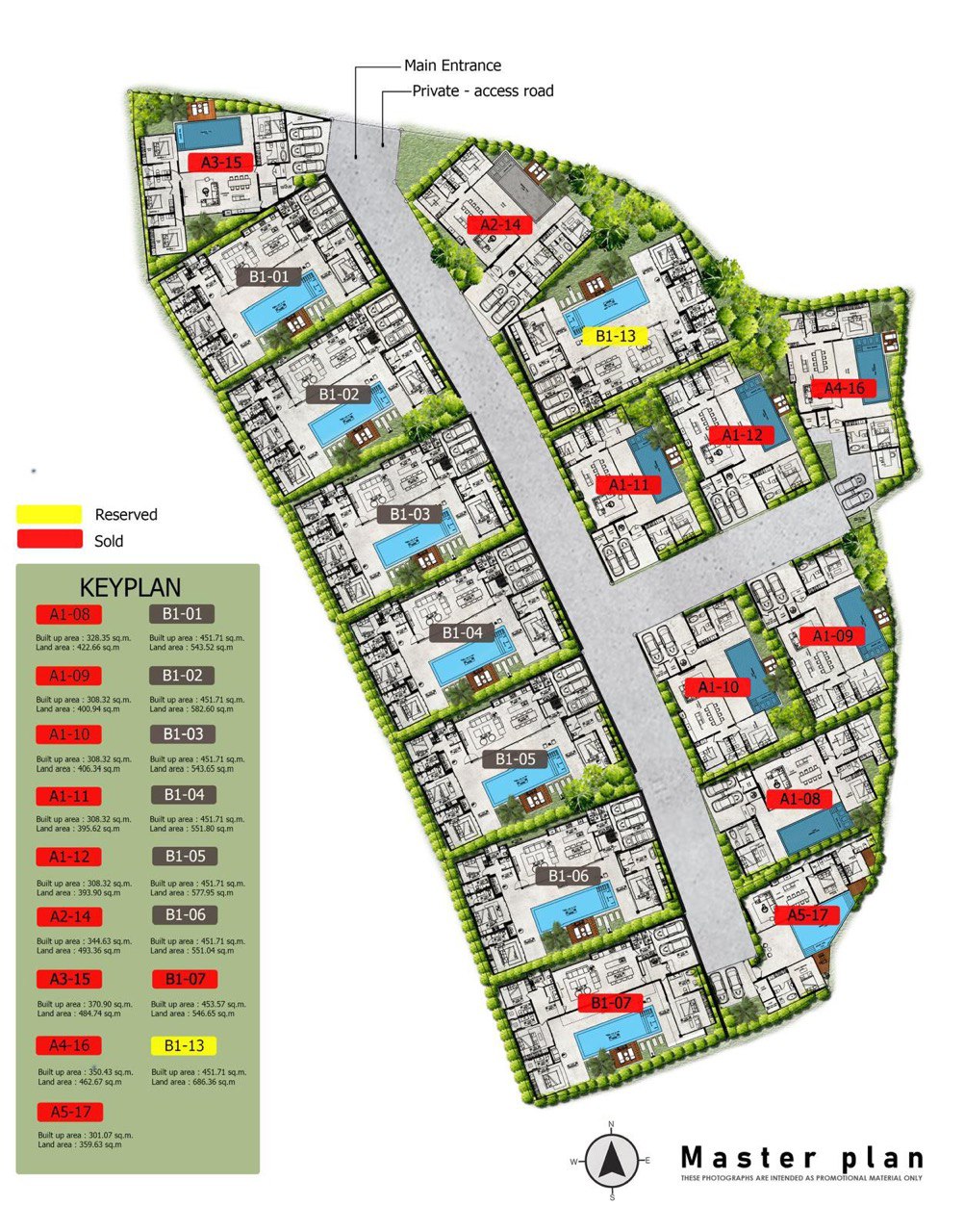 Продажа 4-спальной виллы в Asherah villas, 370 м² (ID 461)