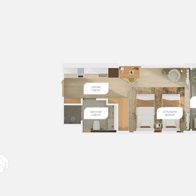 Продажа квартиры в Layan Green Park 2 (ID 13)