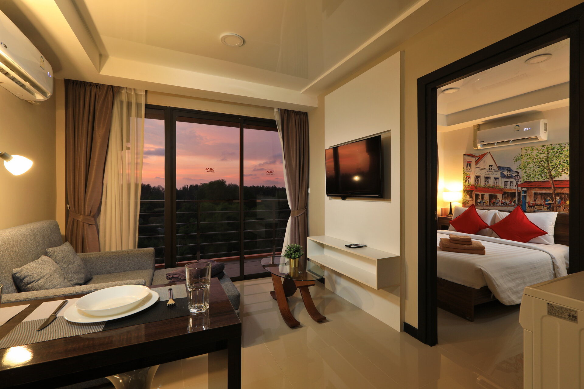 1 спальная квартира в MBC (ID 97)