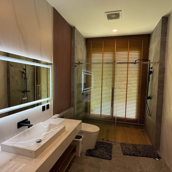 เลคฟร้อนท์วิลล่าบ้านมานิค-5 ห้องนอน (ID 155)