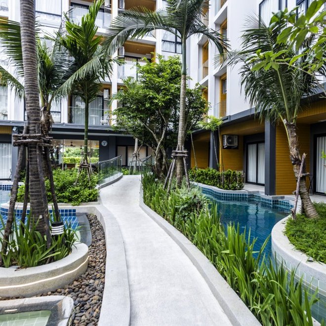 Сдается в аренду студия в Wyndham Garden Naithon Phuket (ID 307)